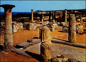 Las ruinas de Ampurias