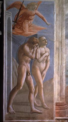 Adán y Eva - Masaccio
