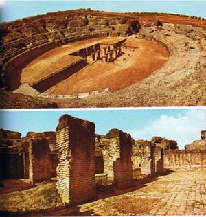 Anfiteatro de Italica, siglo I d.C