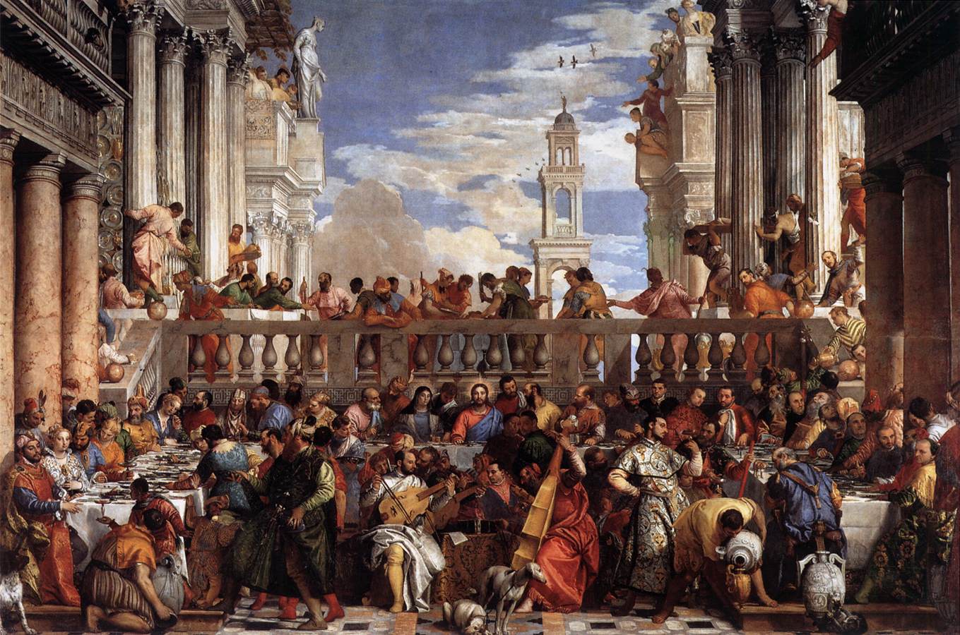 Veronese - Las bodas de Canaá (1563)