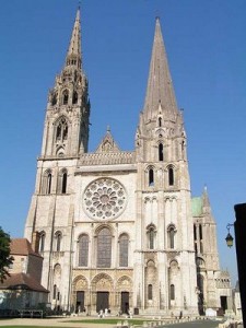 Portada occidental de la Catedral de Chartres