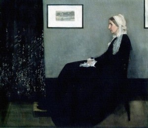 Composición en gris y negro de Whistler