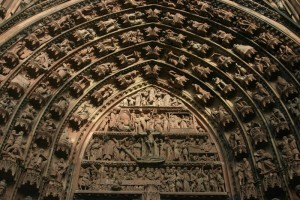 Tímpano catedral de Estrasburgo
