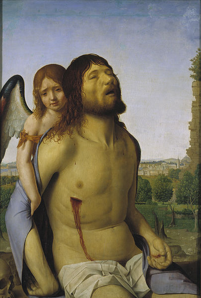 Cristo_muerto,_sostenido_por_un_ángel_(Antonello_da_Messina)