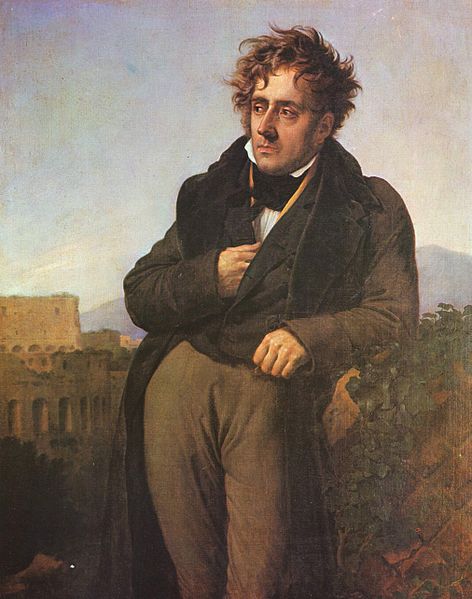 Retrato de Chateaubriand de Girodet