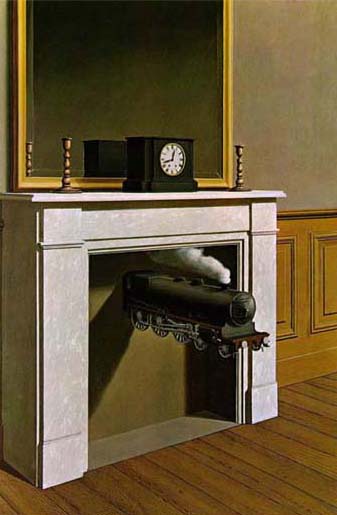 El tiempo traspasado de Magritte