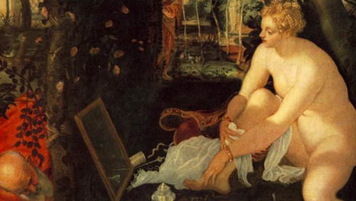 Susana en el baño de Tintoretto