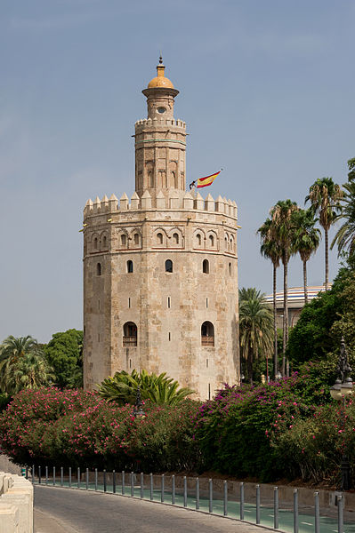 399px-Torre_del_Oro_flag_Seville_Spain