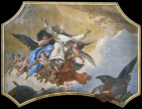 Pinturas de Tiépolo en la iglesia de Nuestra Señora del Rosario | La guía  de Historia del Arte