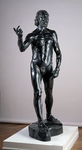 San Juan Bautista predicando de Rodin