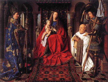 Virgen del canónigo Van der Paele de Jan van Eyck