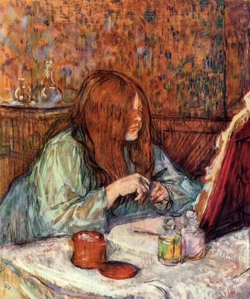 Madame Poupoule en el tocador de Toulouse Lautrec
