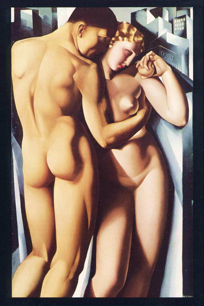 Adán y Eva de Lempicka