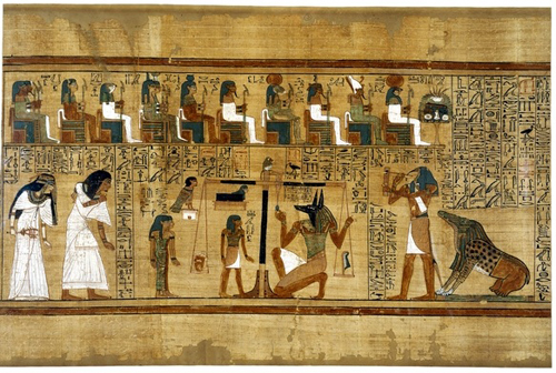 Papiro Juicio de los Muertos