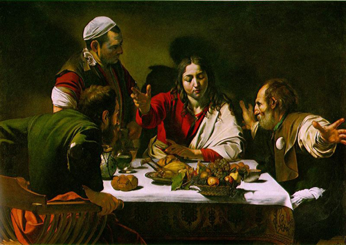 Cena de Emaús de Caravaggio