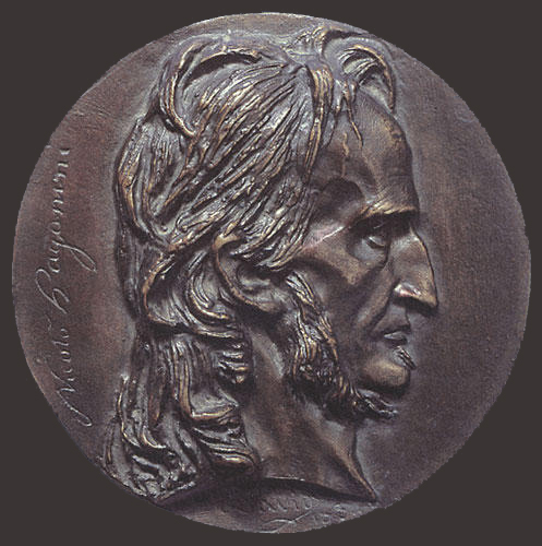 Medallón de Paganini de David d'Angers