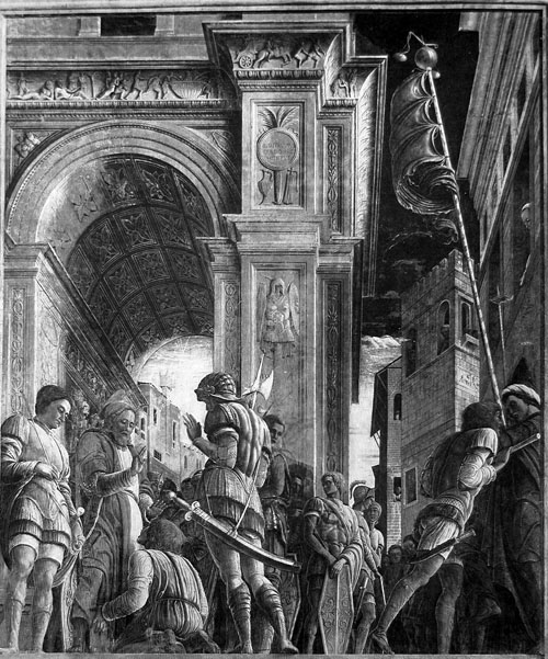 Santiago conducido al lugar de su ejecución de Mantegna