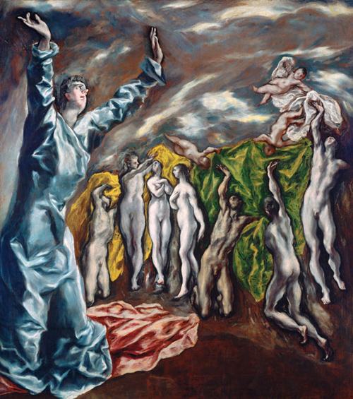 Apertura del Quinto Sello de El Greco