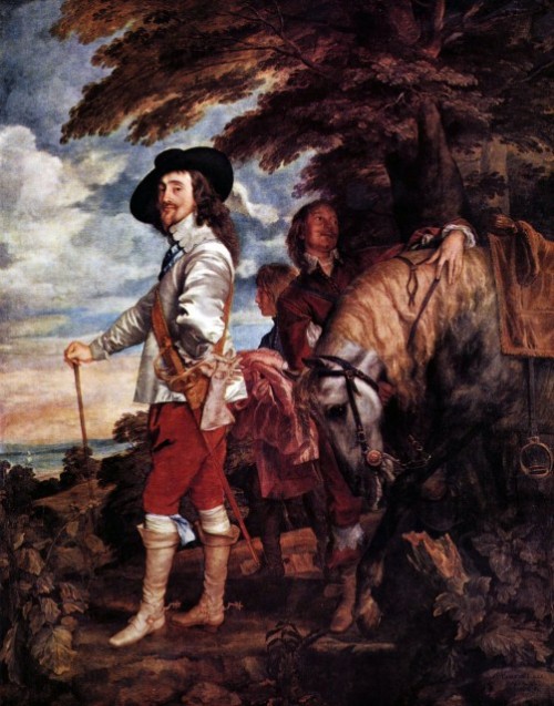 Carlos I de Inglaterra de Van Dyck