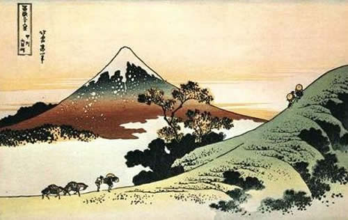El Monte Fuji de Hokusai