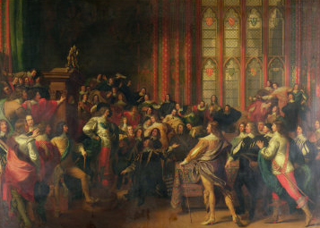 Carlos I exigiendo la entrega de cinco miembros del Parlamento de Copley
