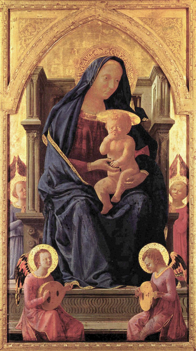 La Virgen María y el Niño de Masaccio