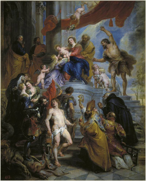 Desposorios de Santa Catalina de Rubens