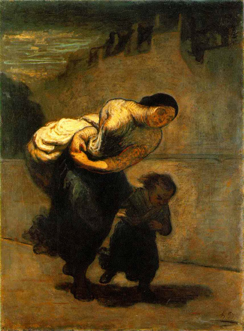 La carga de Daumier