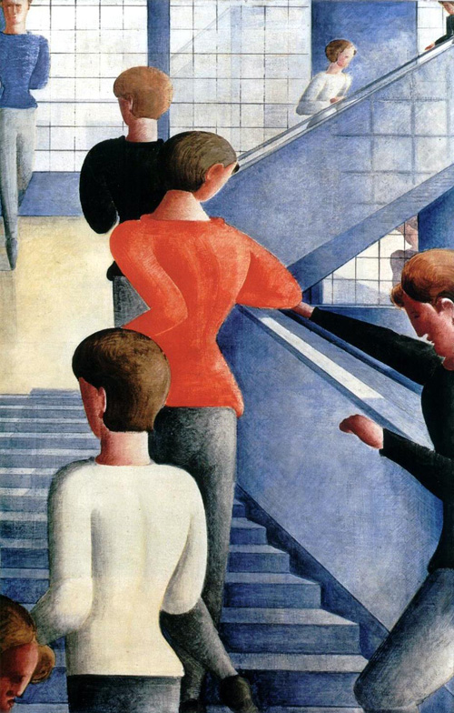 Escalera de la Bauhaus de Oskar Schlemmer