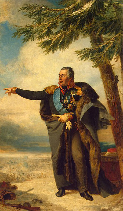 Retrato de Mijail Kutuzov de Dawe