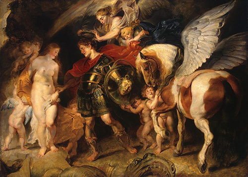 Perseo y Andrómeda de Rubens