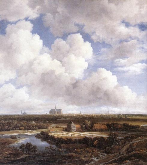 1665–Jacob-Van-Ruysdael-View-Haarlem-Bleaching-Grounds