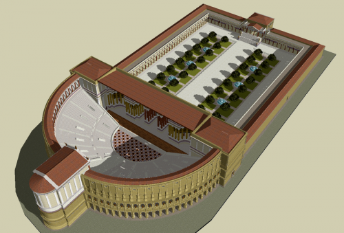800px-Theatre_of_Pompey_Sketch_up_model
