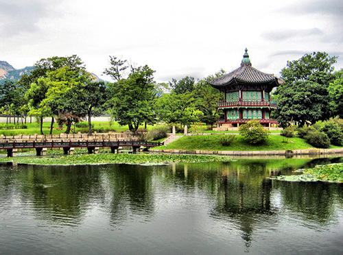 Jardines del Palacio de Gyeongbokgung
