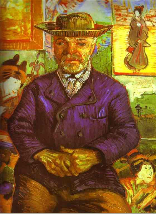 Retrato del Pére Tanguy de Van Gogh