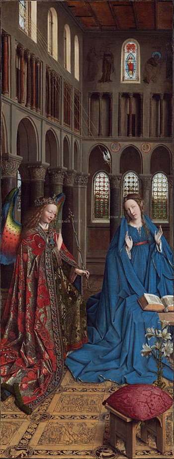 Anunciación de Van Eyck