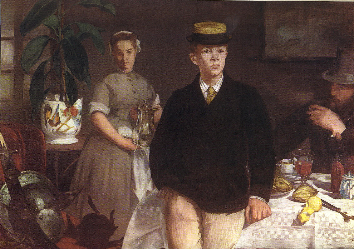 Almuerzo en el estudio, La guía de Historia del Arte Almuerzo en el estudio, La guía de Historia del Arte
