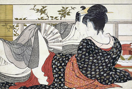 Amantes de Utamaro