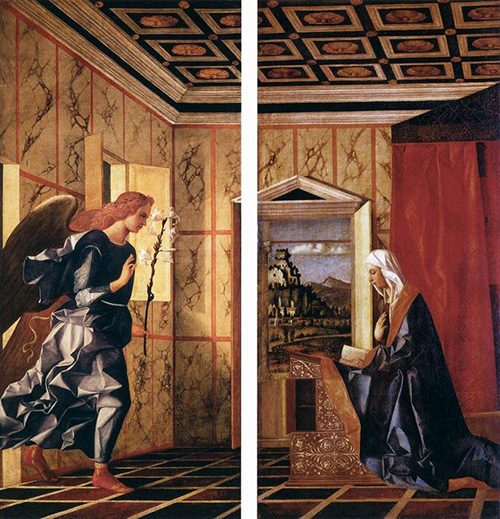 La Anunciación de Bellini