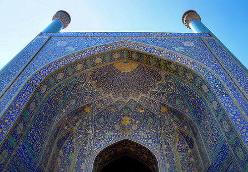 Azulejos de la Mezquita del Shah
