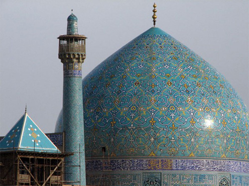 Gran cúpula de la Mezquita del Shah