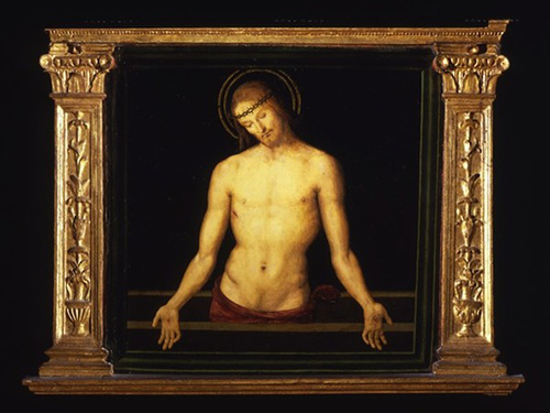Cristo saliendo del sepulcro de Perugino