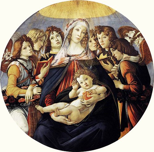 Madonna de la granada de Botticelli