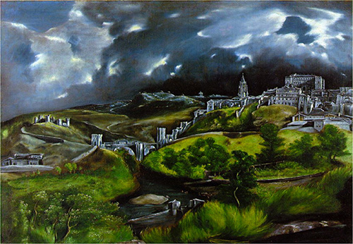 Vista de Toledo de El Greco