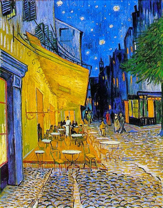 Terraza De Café Por La Noche De Van Gogh La Guía De