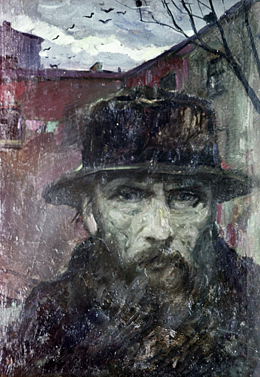 Retrato de Dostoievski de Ilya Glazunov | guía de Historia del Arte
