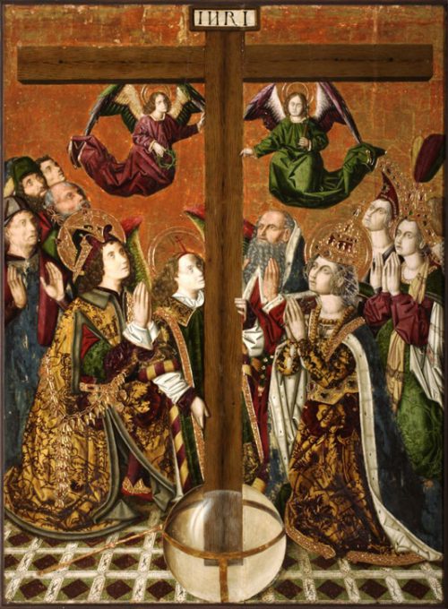 Retablo de Exaltación de la Santa Cruz de Blesa La guía de Historia del Arte